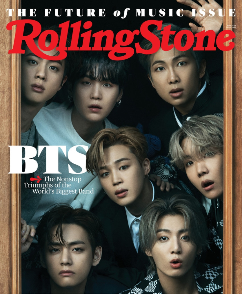 미국의 대중문화 잡지 롤링스톤 표지에 나온 BTS [롤링스톤(Rolling Stone) 측 제공. 재판매 및 DB 금지]