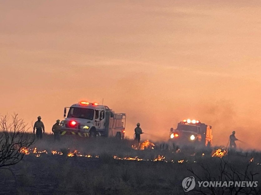 ‘스모크하우스 크릭’ 산불은 텍사스에서만 100만 에이커 이상을 태워 주 역사상 가장 큰 화재가 됐다.