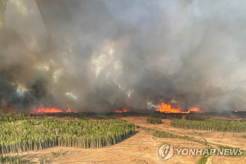 캐나다 산불 (사진 출처: 연합뉴스)