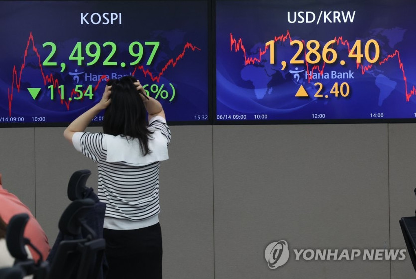 코스피, 1년 7개월만에 2,500선 붕괴… 2,492.97 마감 (사진 출처: 연합뉴스)