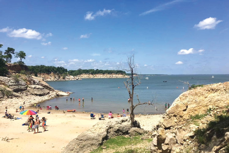 1. 아이젠하워 스테잇 파크 해변 (데니슨)  Eisenhower State Park Beach (Denison)